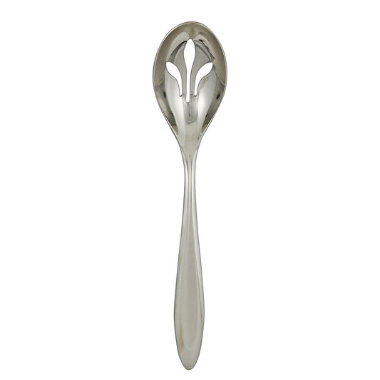 Ginkgo International Select Collection Fontur Platinum Pierced Serving Spoon