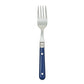 Ginkgo International Stainless Collection 20-Piece LePrix Bright Blue Flatware Set