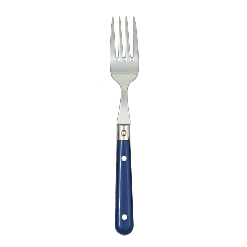 Ginkgo International Stainless Collection 20-Piece LePrix Bright Blue Flatware Set