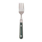 Ginkgo International Stainless Collection 20-Piece LePrix Hunter Green Flatware Set