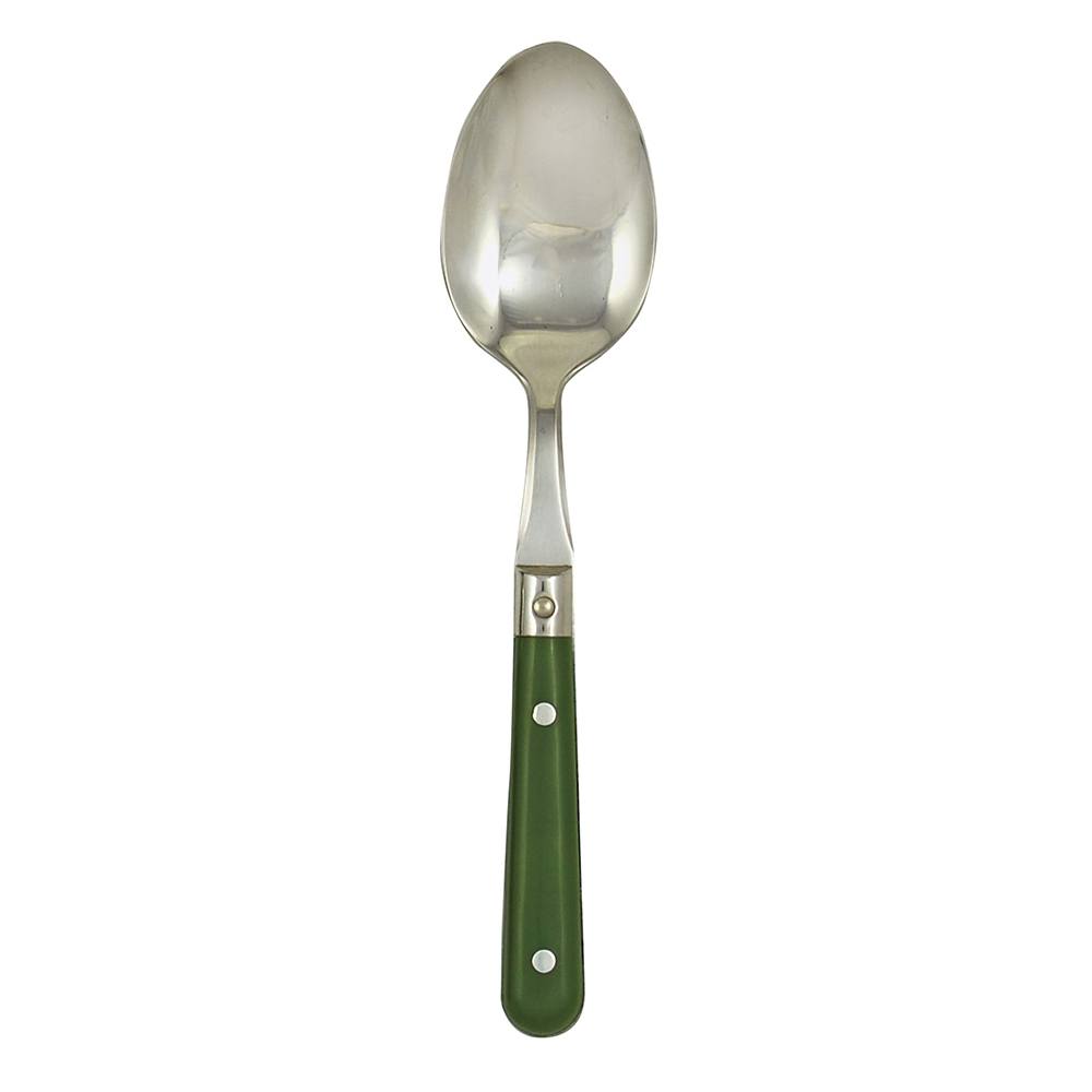 Ginkgo International Stainless Collection 4-Piece LePrix Moss Green Hostess Set