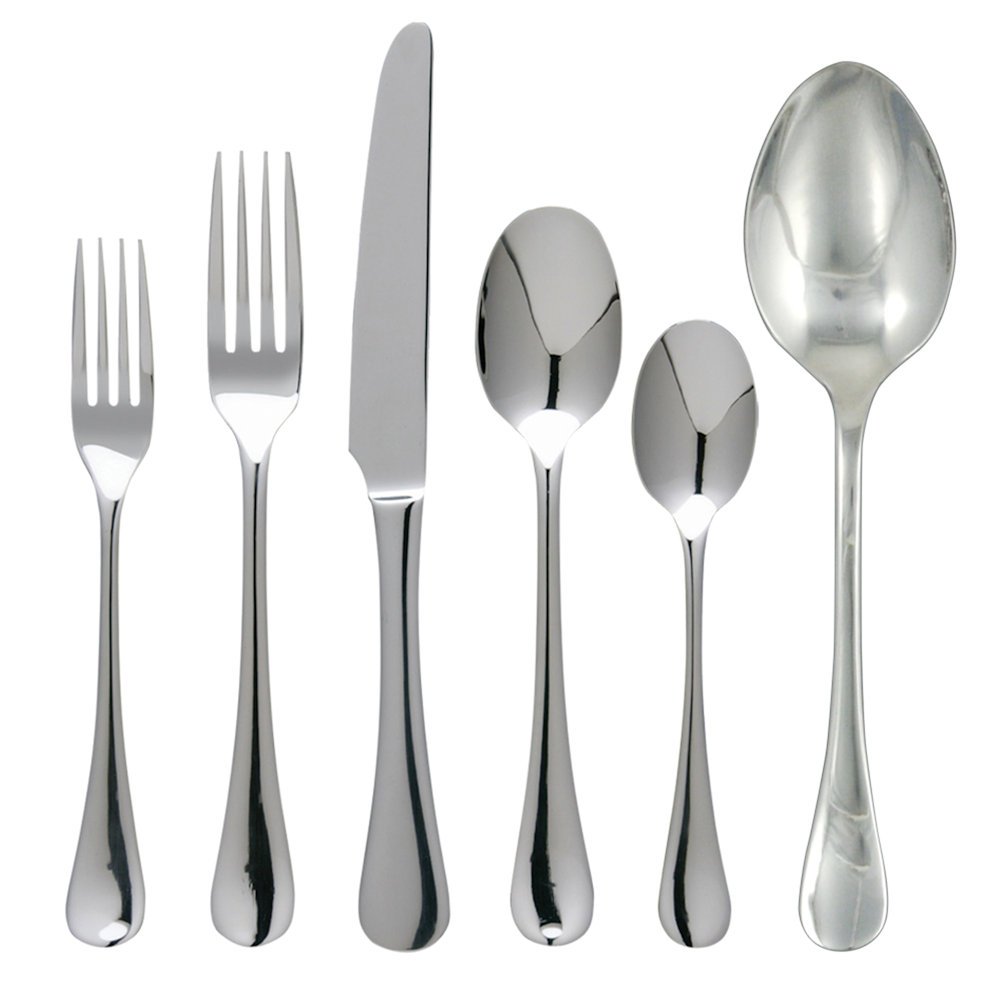 Ginkgo International Stainless Collection 42-Piece Varberg Flatware Set