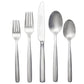 Ginkgo International Stainless Collection 5-Piece Simple Flatware Set