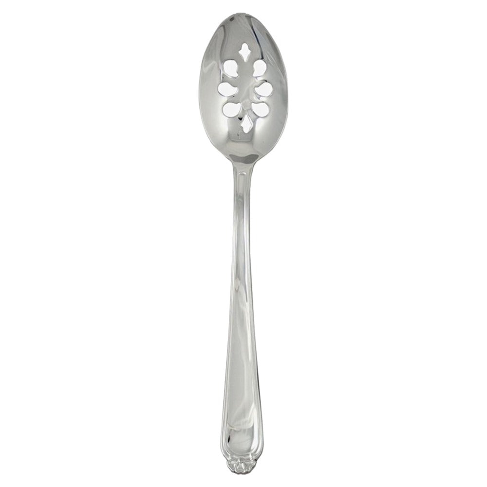 Ginkgo International Stainless Collection Bonnie Pierced Serving Spoon