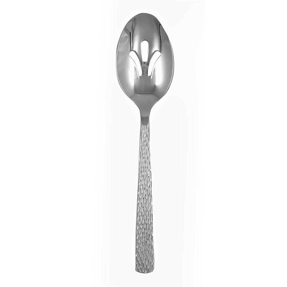 Ginkgo International Stainless Collection Clifton Pierced Serving Spoon