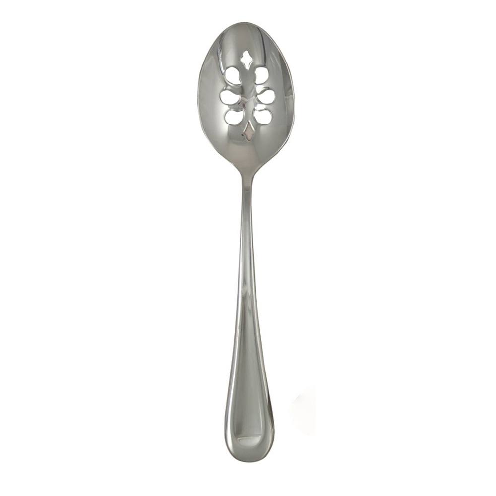 Ginkgo International Stainless Collection Corrie Pierced Serving Spoon