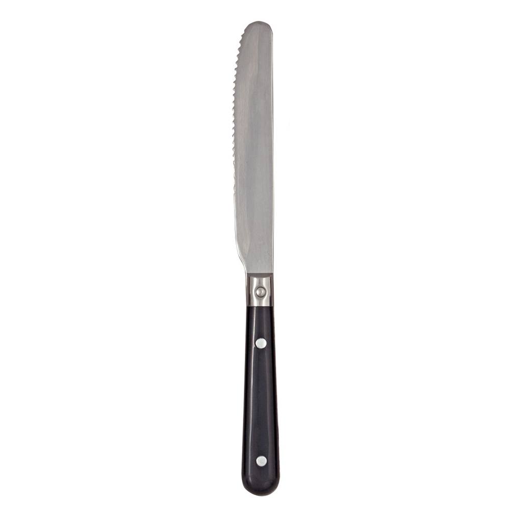 Ginkgo International Stainless Collection LePrix Black Dinner Knife