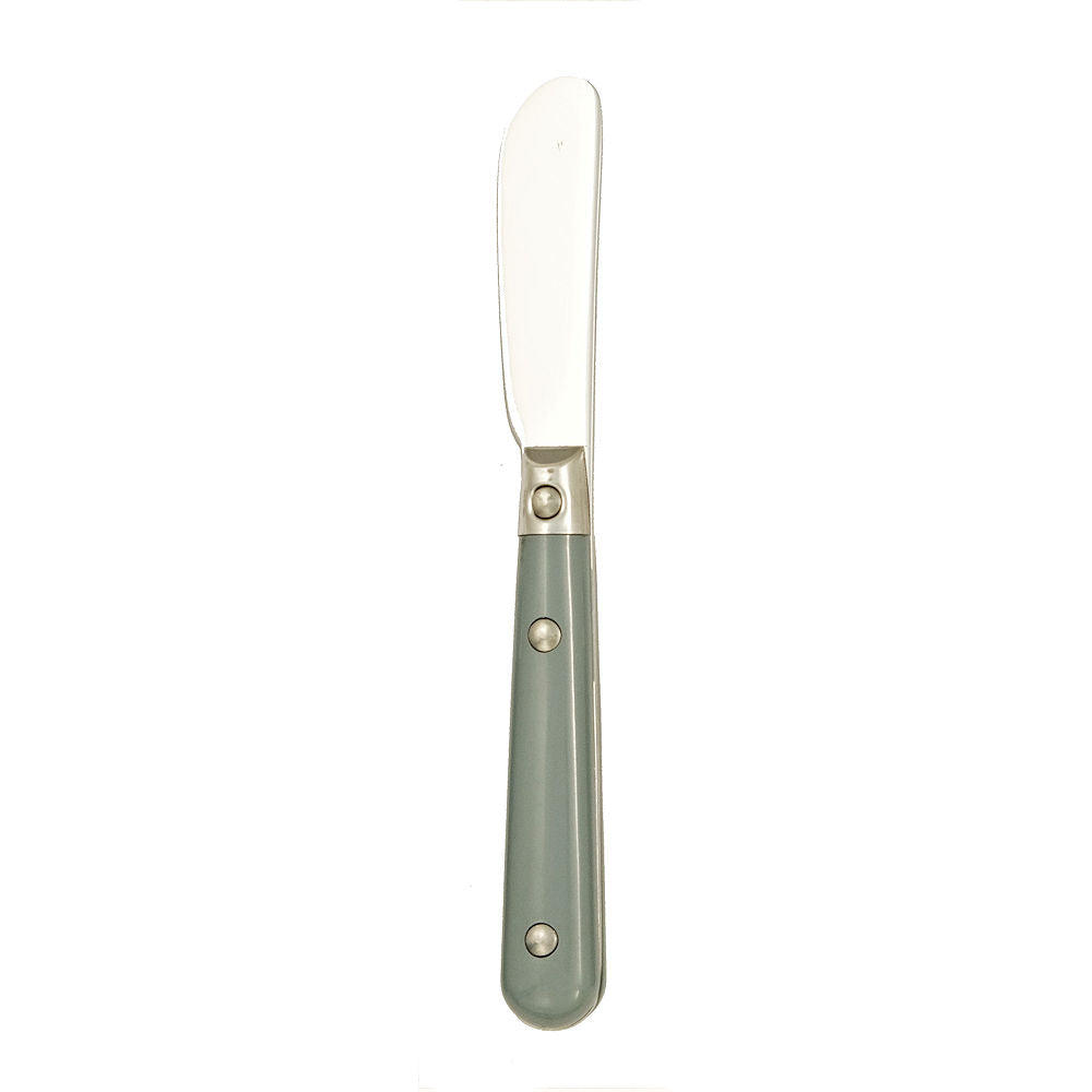 Ginkgo International Stainless Collection LePrix Gray Butter Spreader