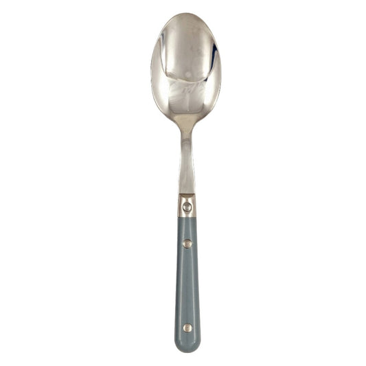 Ginkgo International Stainless Collection LePrix Gray Serving Spoon