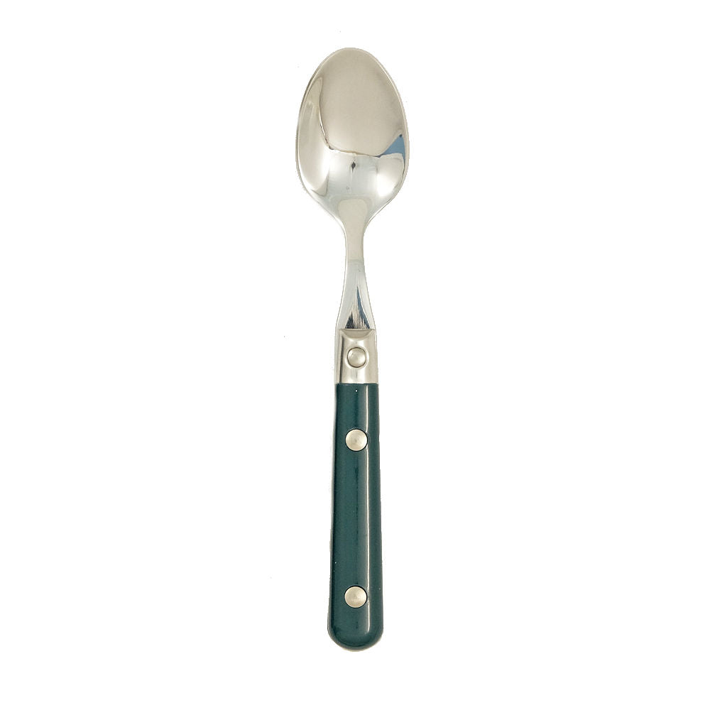 Ginkgo International Stainless Collection LePrix Hunter Green Demitasse Spoon