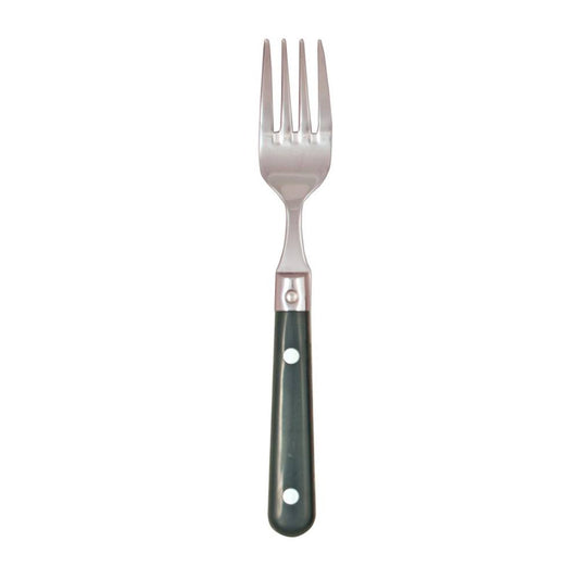 Ginkgo International Stainless Collection LePrix Hunter Green Salad Fork