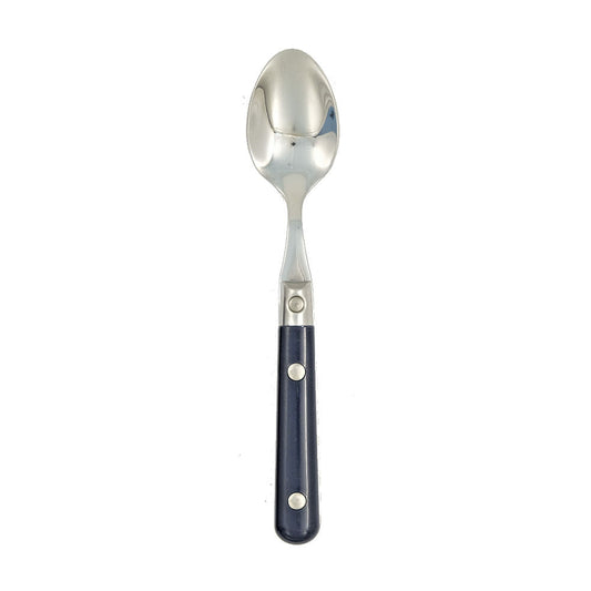 Ginkgo International Stainless Collection LePrix Navy Blue Demitasse Spoon