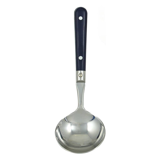 Ginkgo International Stainless Collection LePrix Navy Blue Sauce Ladle