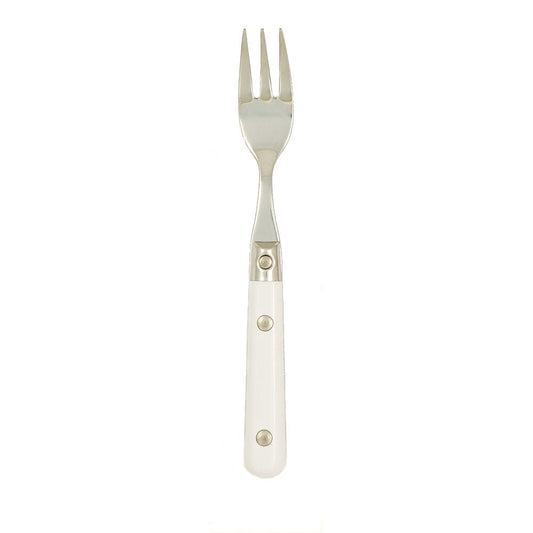 Ginkgo International Stainless Collection LePrix White Cocktail Fork