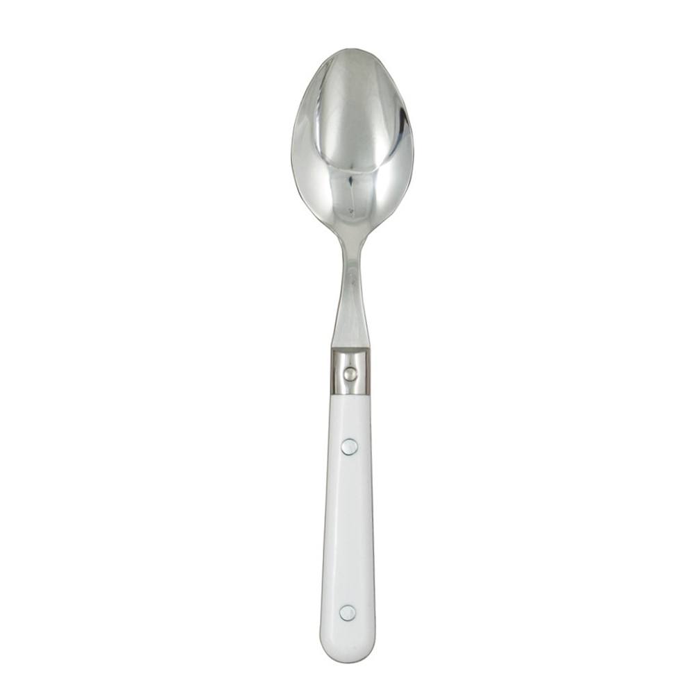 Ginkgo International Stainless Collection LePrix White Dinner Spoon