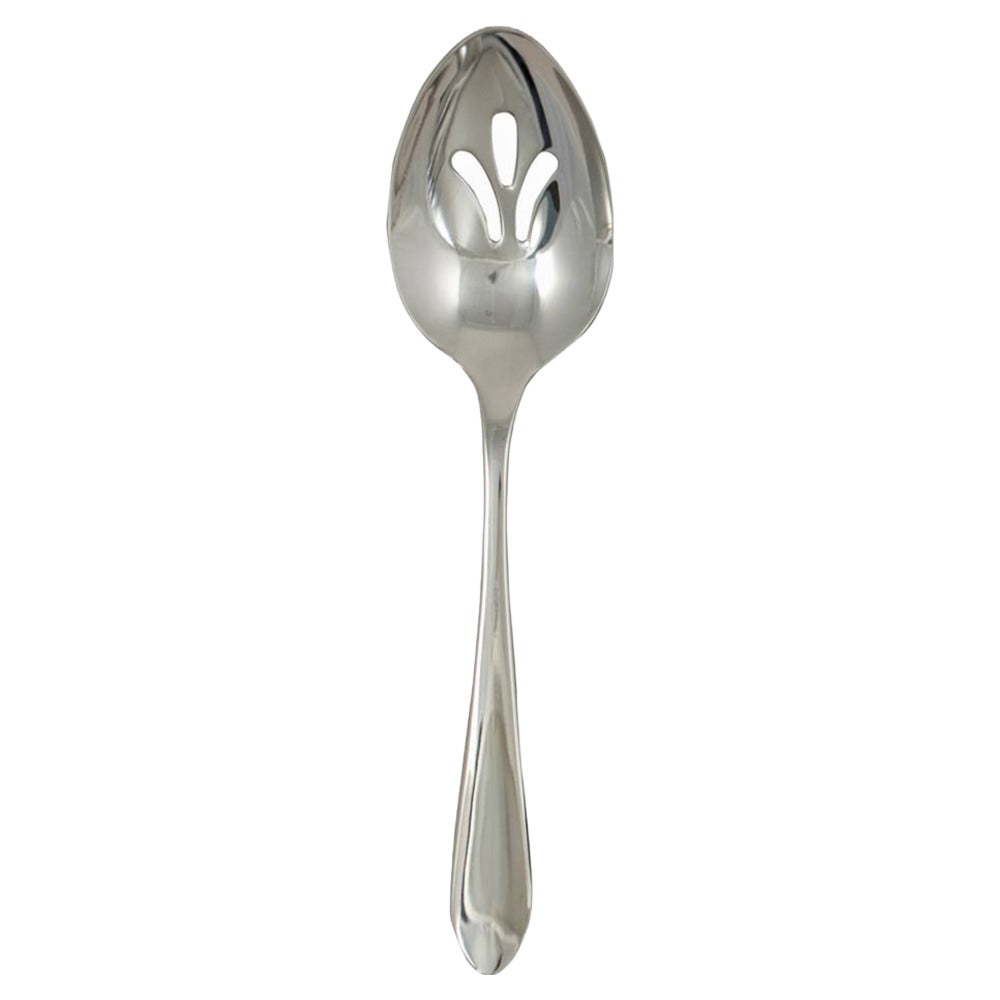 Ginkgo International Stainless Collection Linden Pierced Serving Spoon