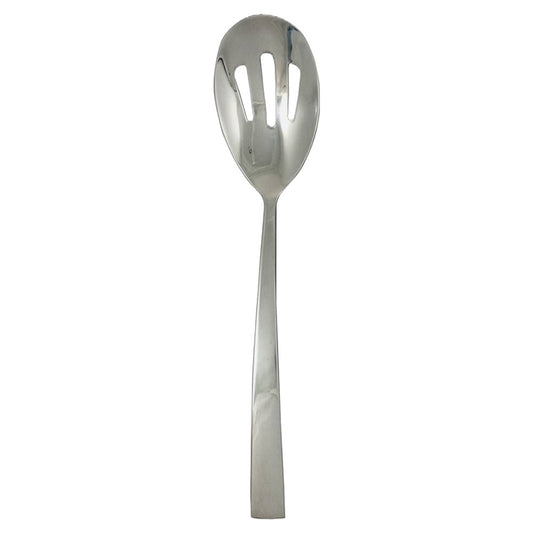 Ginkgo International Stainless Collection President Pierced Serving Spoon