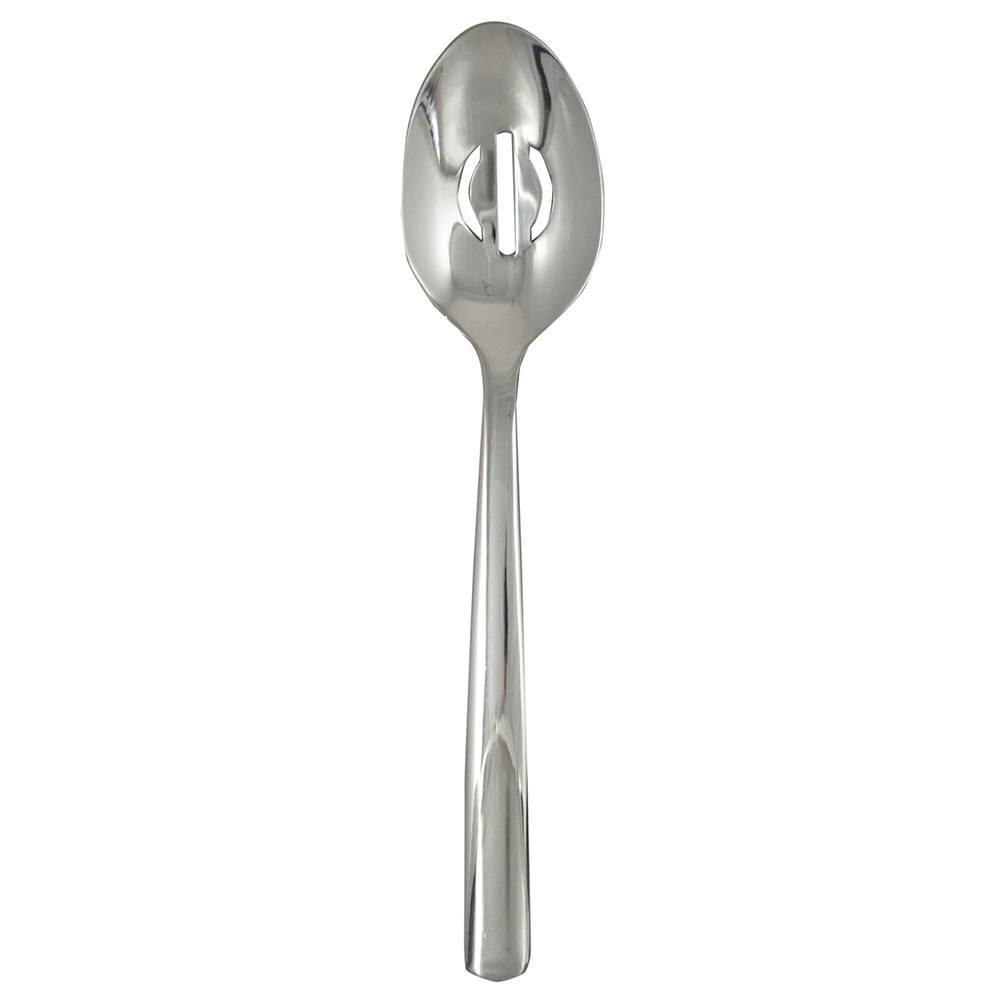 Ginkgo International Stainless Collection Simple Pierced Serving Spoon