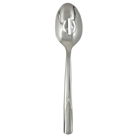 Ginkgo International Stainless Collection Simple Pierced Serving Spoon