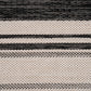 Gray Framed 8' x 10' Indoor Outdoor Area Rug