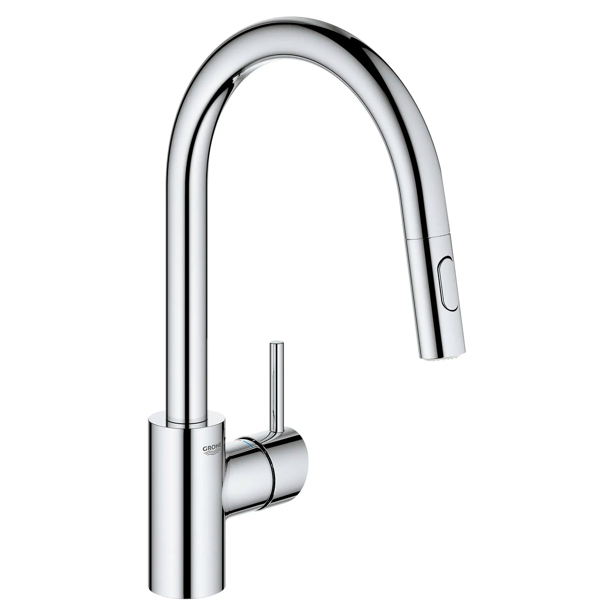 Grohe Concetto™ 1.5 GPM Dual Spray Single-Handle StarLight Chrome Pull Down Kitchen Faucet