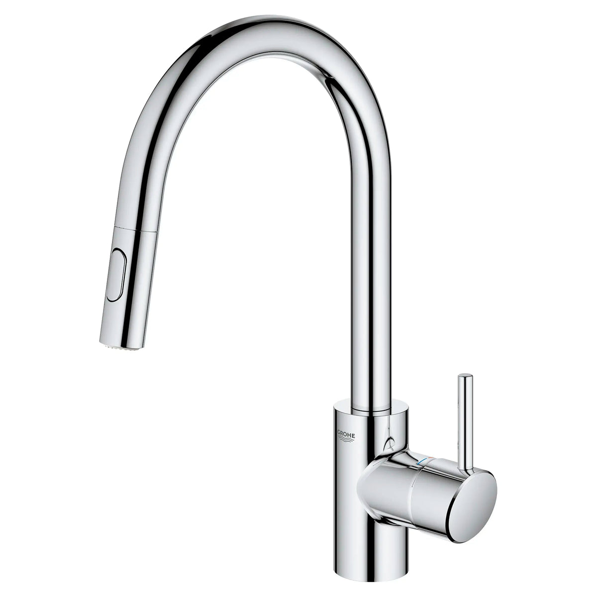 Grohe Concetto™ 1.5 GPM Dual Spray Single-Handle StarLight Chrome Pull Down Kitchen Faucet