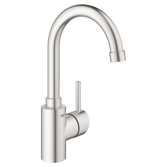 Grohe Concetto™ 1.5 GPM Single-Handle SuperSteel Infinity Bar Faucet