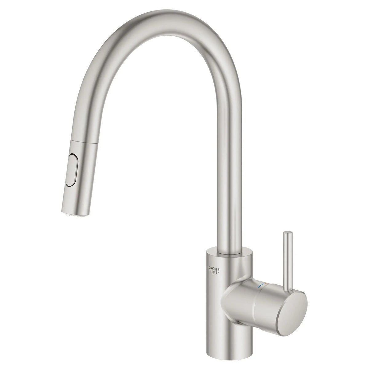 Grohe Concetto™ 1.75 GPM Single-Handle Dual Spray SuperSteel Infinity Pull-Down Kitchen Faucet