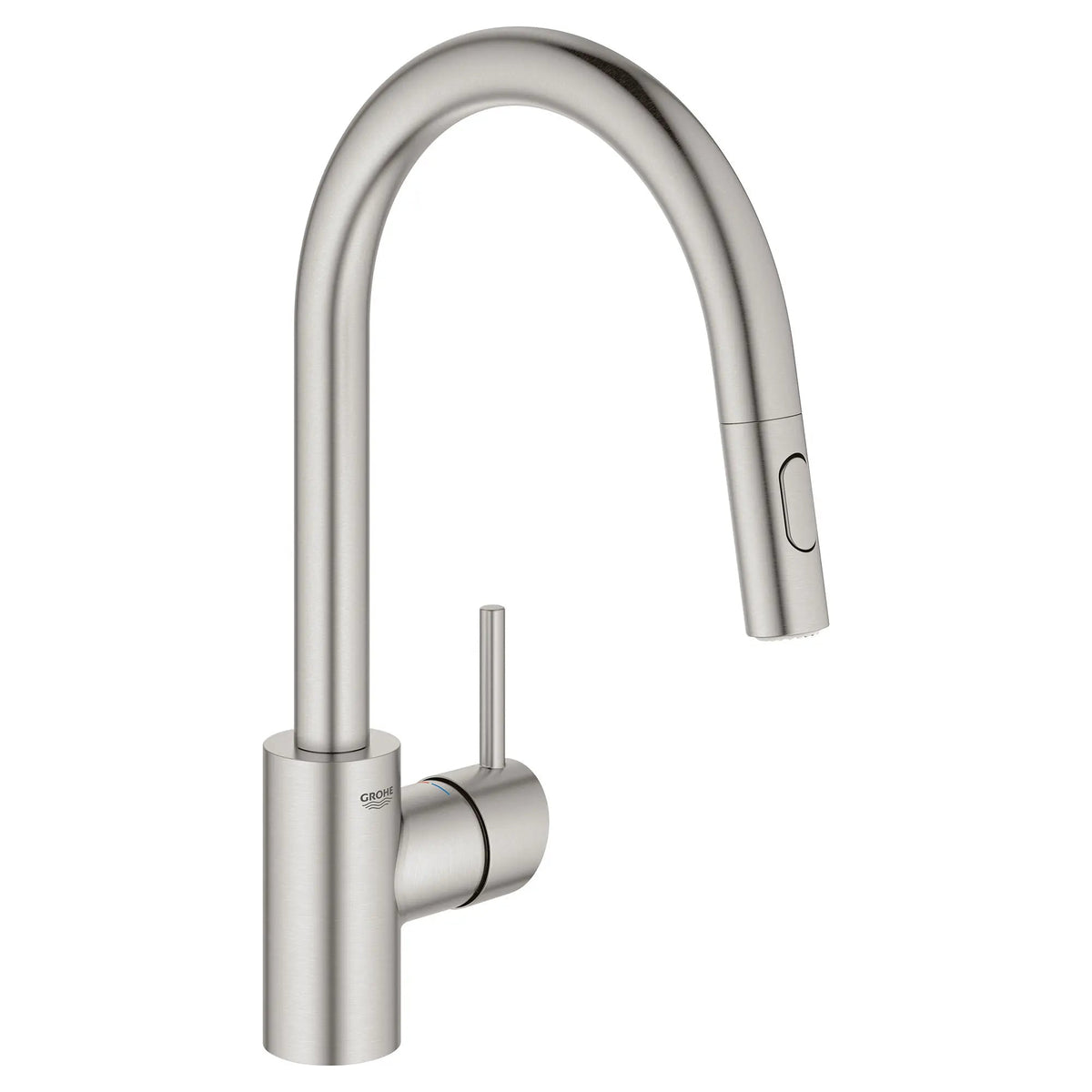 Grohe Concetto™ 1.75 GPM Single-Handle Dual Spray SuperSteel Infinity Pull-Down Kitchen Faucet