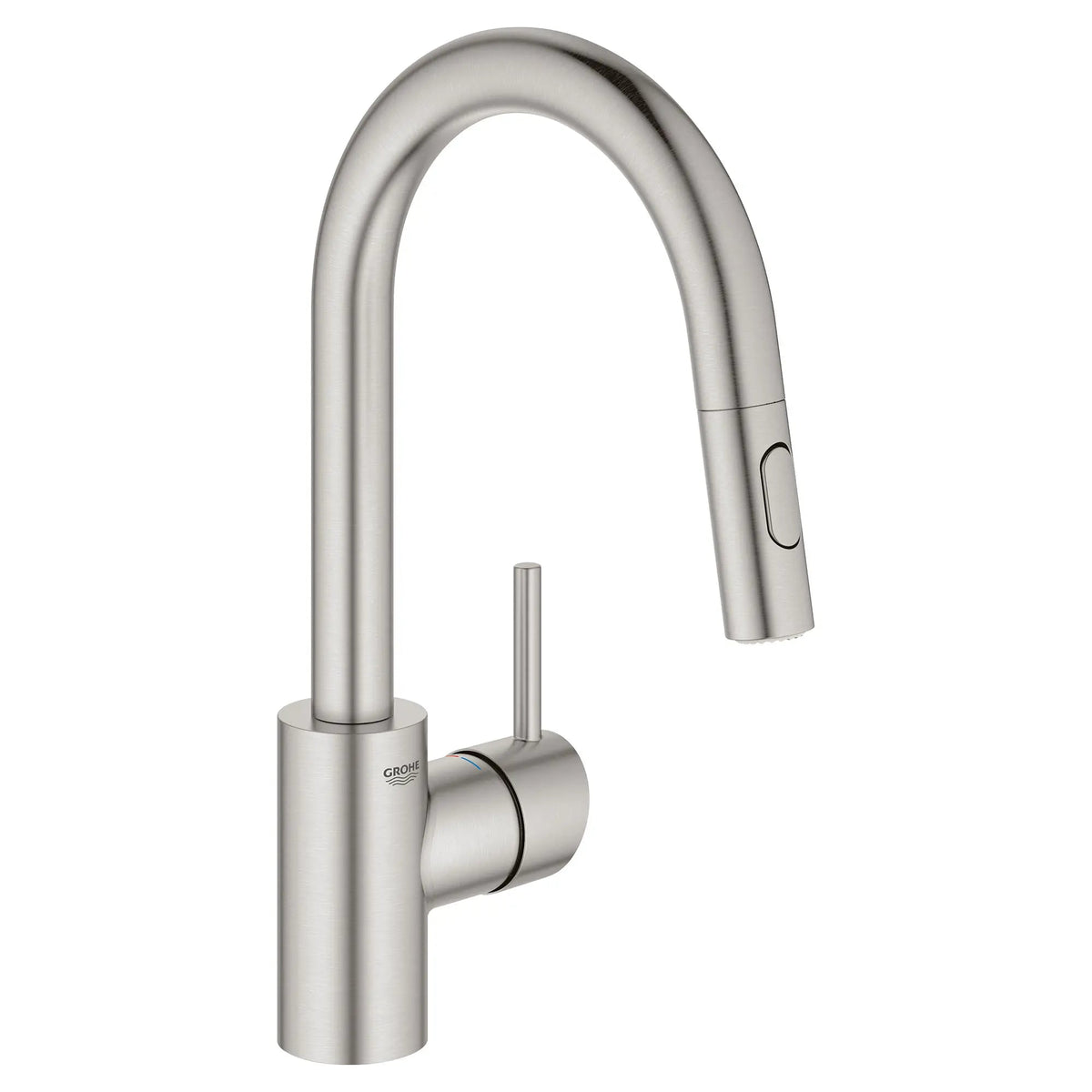Grohe Concetto 1.75 GPM Single-Handle Pull Down SuperSteel Infinity Prep Faucet
