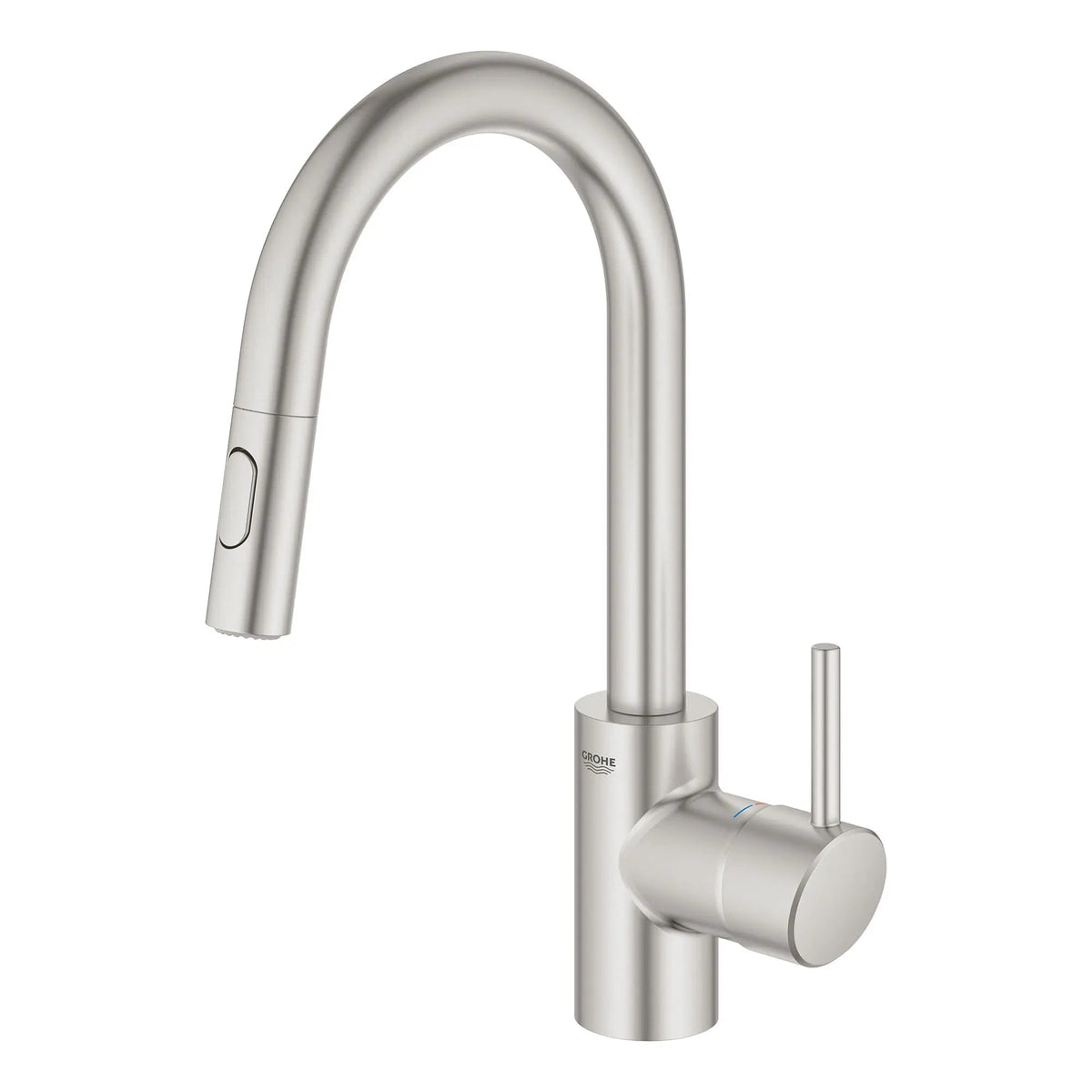 Grohe Concetto 1.75 GPM Single-Handle Pull Down SuperSteel Infinity Prep Faucet