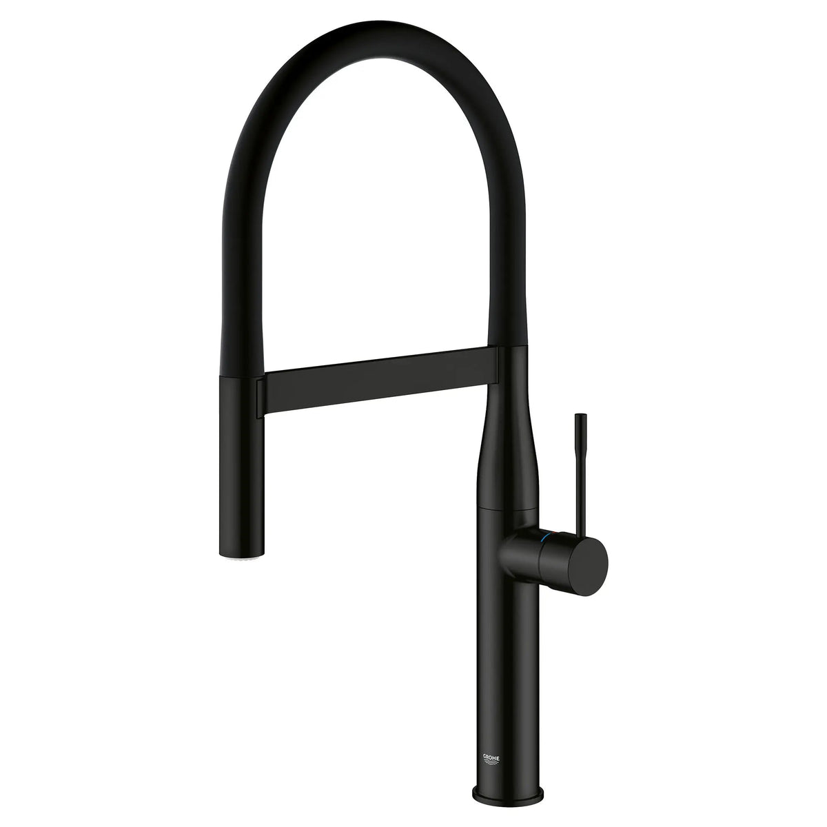 Grohe Essence 1.75 GPM Semi-Pro Dual Spray Single-Handle Matte Black Kitchen Faucet