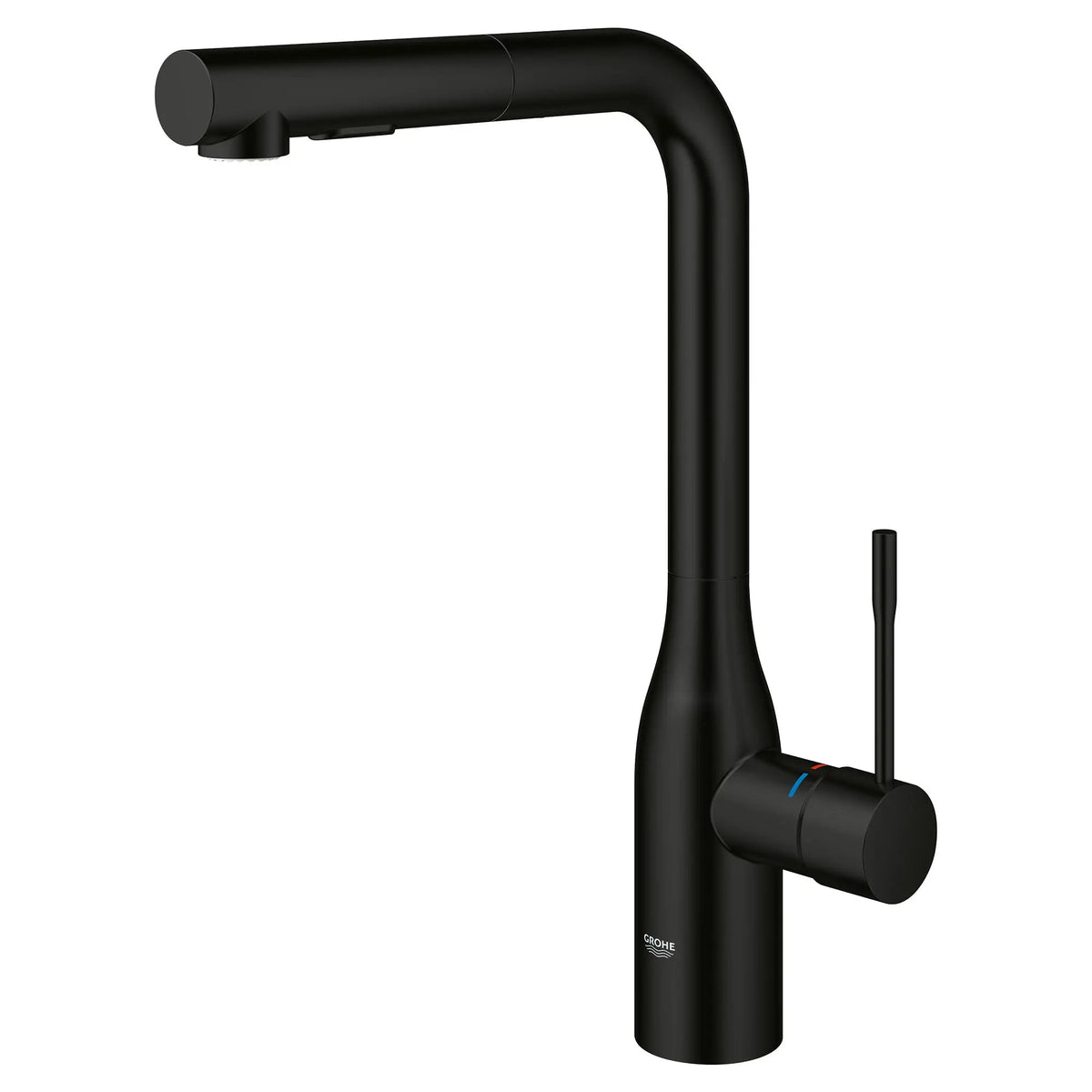 Grohe Essence 1.75 GPM Single-Handle Dual Spray Matte Black Pull-Out Faucet