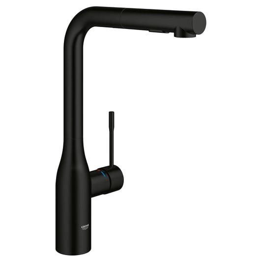 Grohe Essence 1.75 GPM Single-Handle Dual Spray Matte Black Pull-Out Faucet