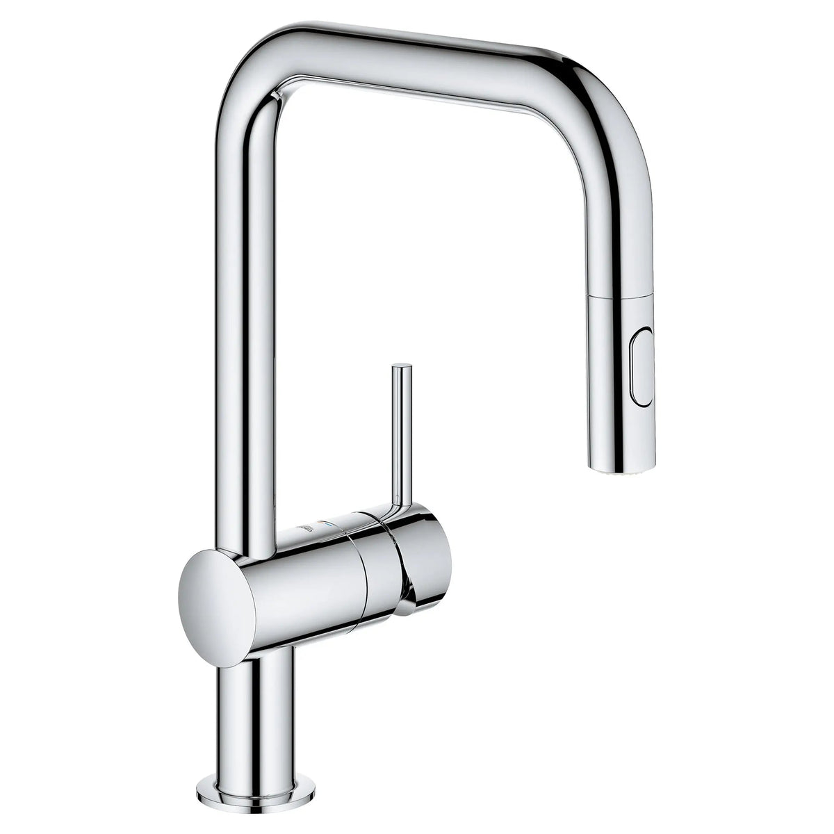 Grohe Minta® 1.75 GPM Dual Spray Single-Handle Pull Down StarLight Chrome Kitchen Faucet