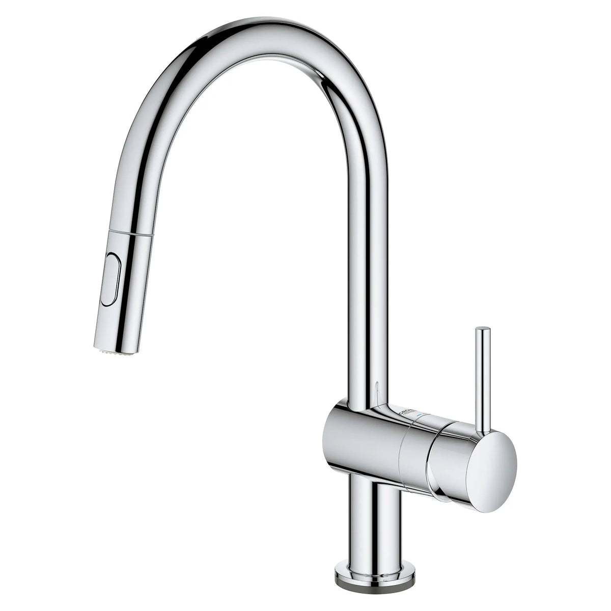 Grohe Minta 1.75 GPM Single-Handle Dual Spray Pull-Down StarLight Chrome Kitchen Faucet
