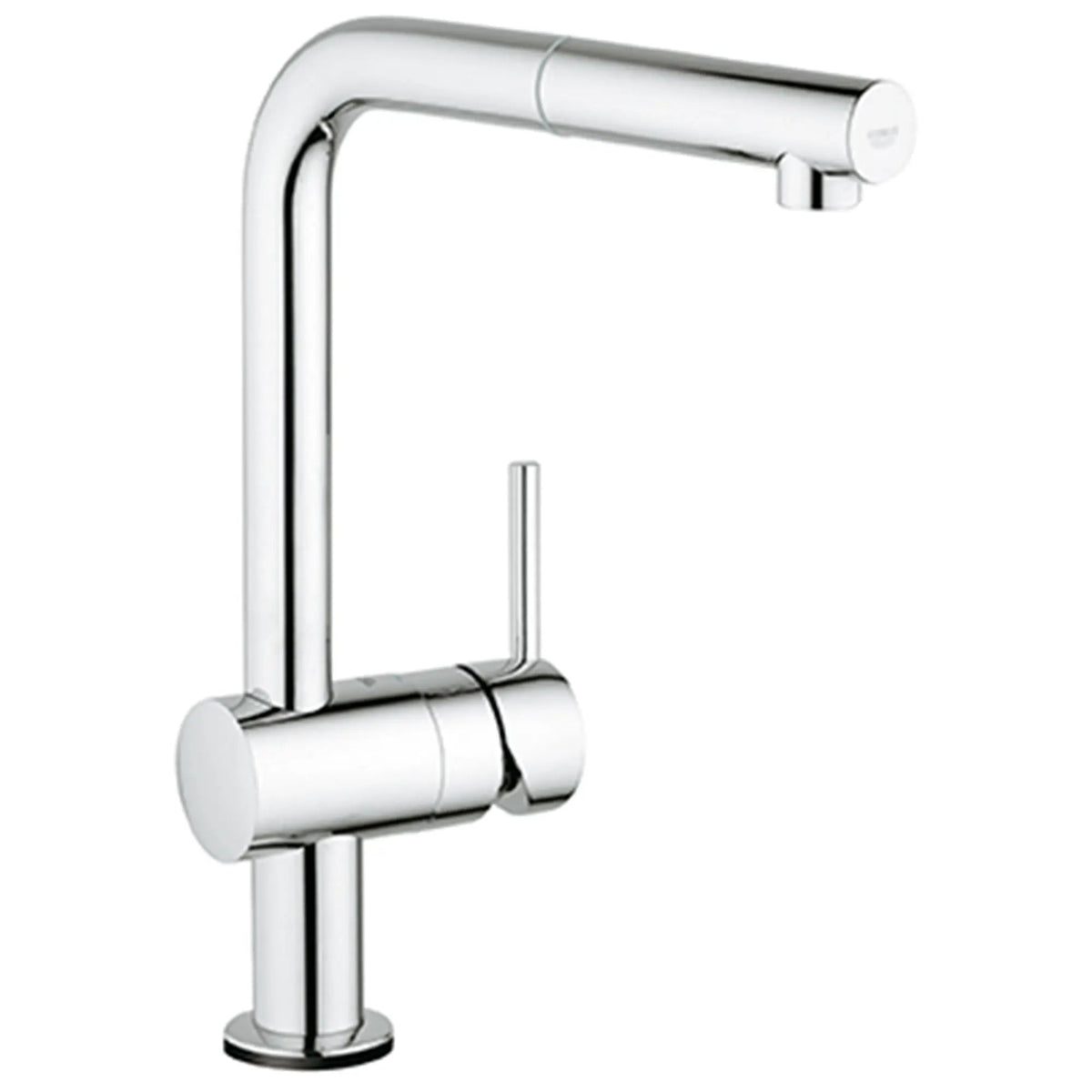 Grohe Minta® 1.75 GPM Touch Technology Single Spray Single-Handle StarLight Chrome Pull-Out Kitchen Faucet