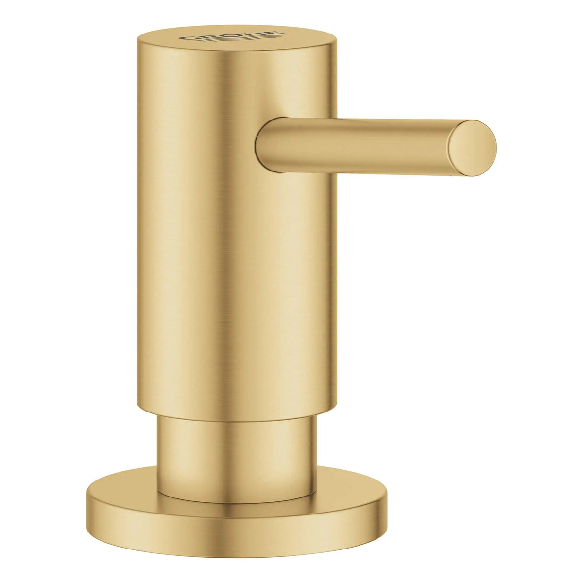 Grohe Universal Brass Head and Flange Brushed Cool Sunrise Cosmopolitan Soap Dispenser