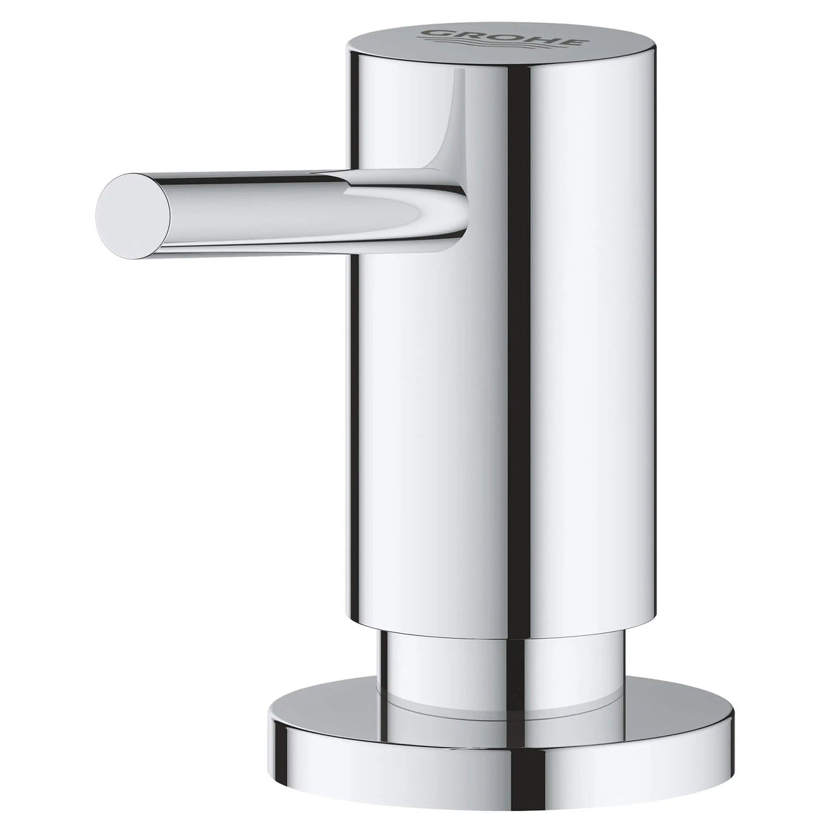 Grohe Universal Brass Head and Flange StarLight Chrome Cosmopolitan Soap Dispenser