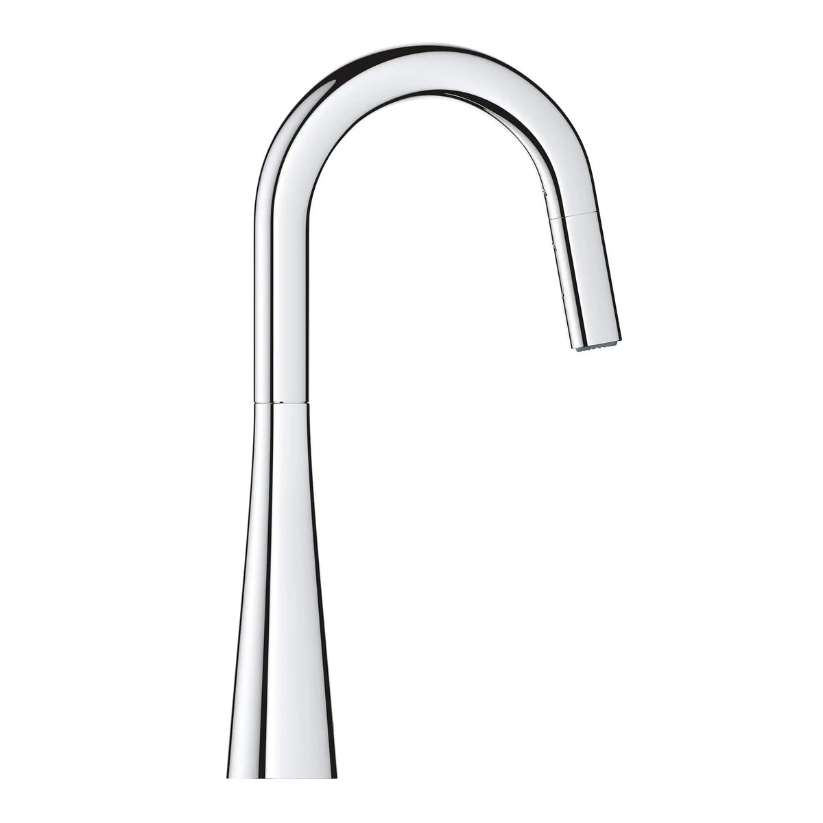 Grohe Zedra 1.75 GPM Dual Spray Single-Handle Pull Down StarLight Chrome Prep Faucet