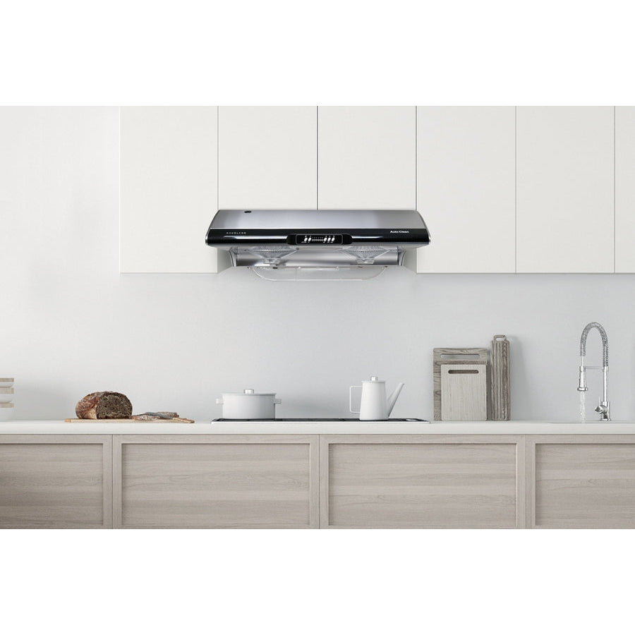Hauslane Chef Series 36" Under Cabinet Stainless Steel Hardwired Range Hood With Auto Water Cleaning System Function