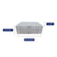 Hauslane Chef Series IN-R100SS-30 Stainless Steel Ductless Built-in Range Hood