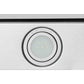 Hauslane Chef Series WM-600SS-30 Stainless Steel and Tempered Glass Finish Wall Mounted Ductless Range Hood