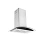 Hauslane Chef Series WM-639SS-30 Stainless Steel and Onyx Black Panel Wall Mounted Ductless Range Hood