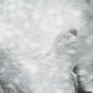 HomeRoots 0.8" x 60" x 51" Acrylic Plush Polyester Rug in Grey Finish