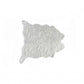 HomeRoots 0.8" x 60" x 51" Acrylic Plush Polyester Rug in Grey Finish