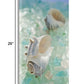 HomeRoots 1" Conchshell and Seaglass Giclee Wrap Canvas Wall Art