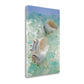 HomeRoots 1" Conchshell and Seaglass Giclee Wrap Canvas Wall Art