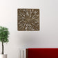 HomeRoots 1 x 19 x 19 Brown Square Rotten Wood Wall Decor