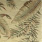 HomeRoots 10' Ivory Hand Tufted Tropical Leaves Indoor Runner Rug